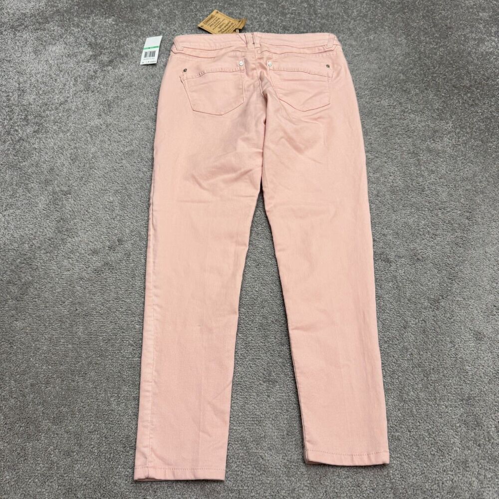 Democracy Ab Technology Freedom Ankle Denim Jeans Womens 8 Pink Stretch NWT - Picture 2 of 16